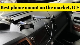 Toyota Tundra phone mount, Sequoia phone mount installation, only video on the YouTube