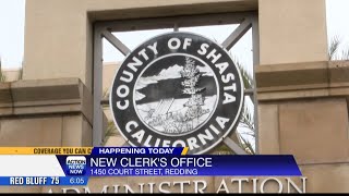 New Redding Clerks Office To Open Today