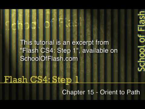 Flash Tutorial - Orient to Path
