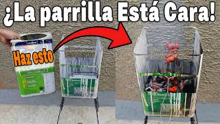 No Compres Una Parrilla, Aprende A Hacer Una Parrilla Con Un Lata De Pintura