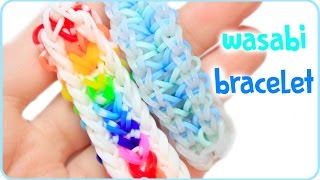Wasabi Bracelet | HD Rainbow Loom Tutorial | One Loom