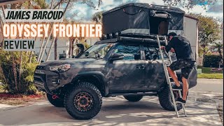 James Baroud Odyssey - the new frontier series / review & accessories/ Crossbars Tent