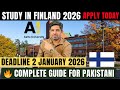Aalto University Finland Admissions 2026 | Complete Guide for Pakistani (Fees, Eligibility, Process)