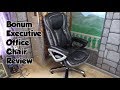 Bonum executive leather chair - big and tall - REVIEW and assembly