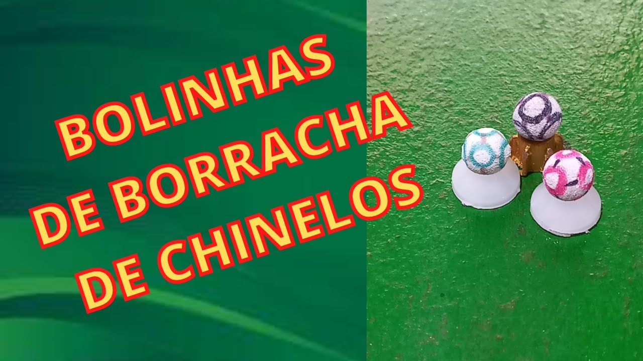 Bolinha de Borracha de chinelo