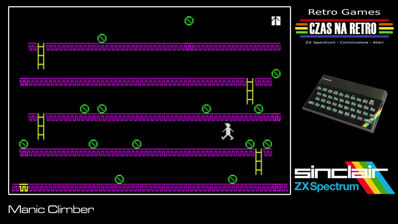 Manic Climber (1984) - ZX Spectrum - YouTube