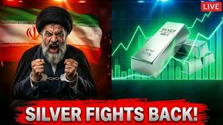 Iran Coup Hits as Ceasefire Extended – Silver Pushes Back at Open! LIVE! 📈💥