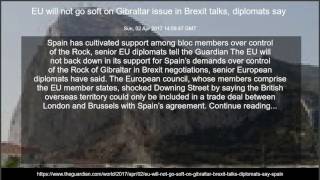 EU will not go soft on Gibraltar issue in Brexit talks, diplomats say screenshot 4