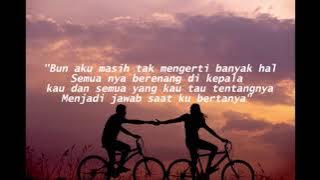 BERTAUT (NADIN AMIZAH) - COVER ELTASYA NATASHA ( LIRIK  )