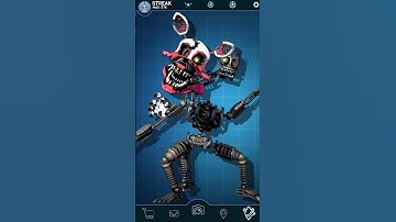 Nightmare Mangle FNaF Workshop Animation