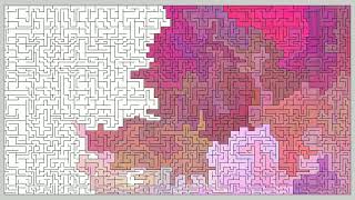 Maze in an irregular grid (3 août 2025 - B)
