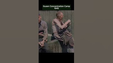 Concentration Camp in Austria | Colorized Footage #colorized #historical