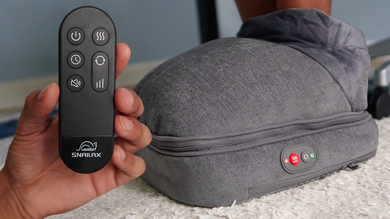 Testing Out The Snailax Vibration Foot Massager with Heat