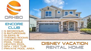 9 Bed Pool Home in Encore Resort Orlando. Disney Vacation Home Rental by Owner.