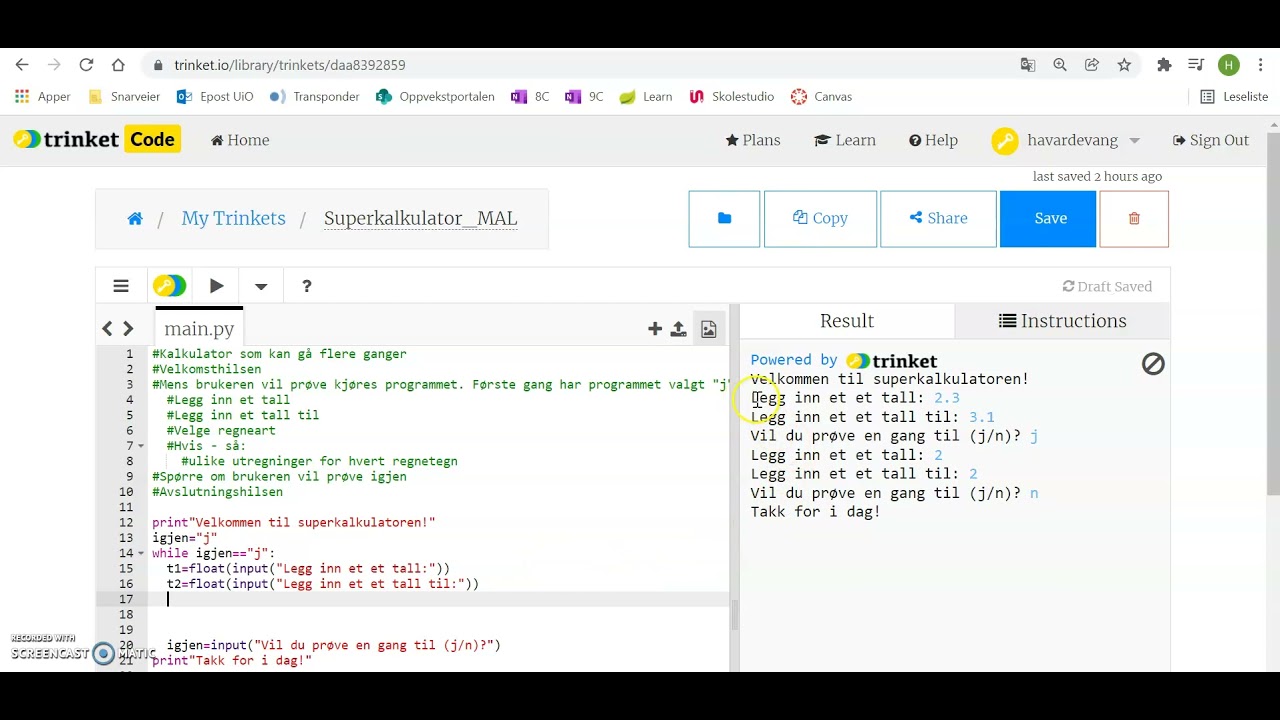 Programmering i Python Del 2 - 4: