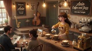 No Ads - Slow Jazz LoFi Mix ☕ | Relaxing Coffee Shop Music for Studying & Focus (Anio) screenshot 2