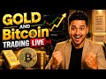Gold and Crypto Live Trading || Gold Live Trading || Bitcoin Live Trading #trading #gold #bitcoin