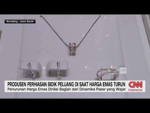 Produsen Perhiasan Bidik Peluang di Saat Harga Emas Turun
