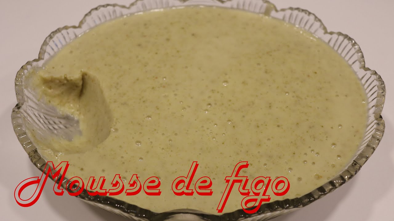 Mousse de figo, figo assim voce nunca comeu