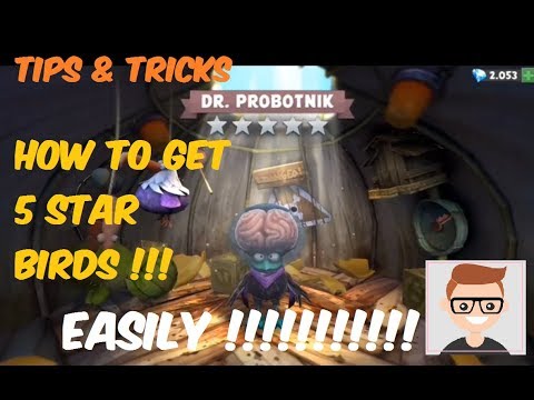 HOW TO GET 5 STAR LEVEL BIRDS EASILY - Angry Birds Evolution Events