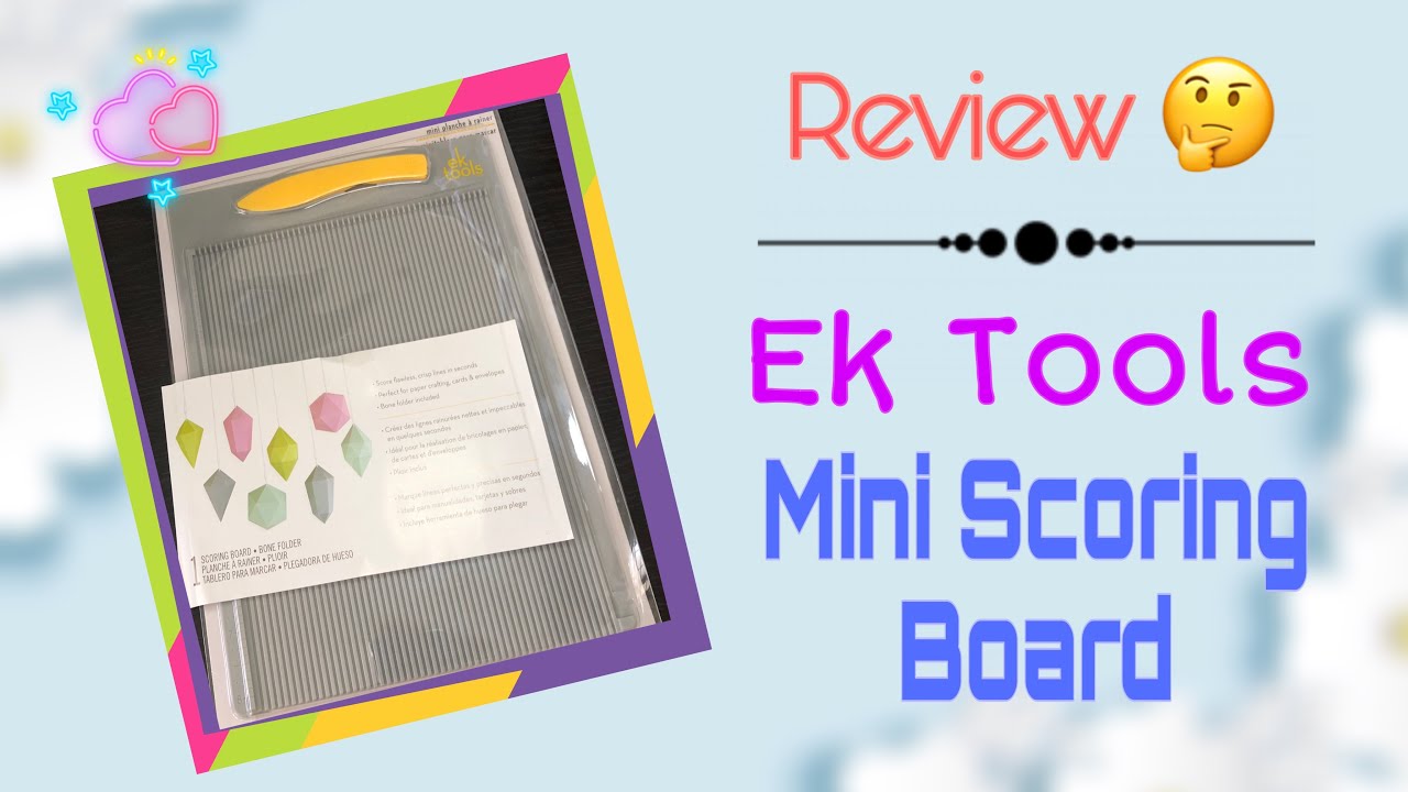 Review Ek Tools Mini Scoring Board Make Envelope & card May Me Mine