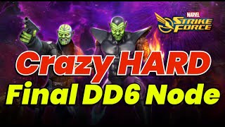 Dark Dimension 6: Node 15 INSANE FINAL NODE! STACKED ENEMIES! NO HORSEMEN DD6 | MARVEL Strike Force