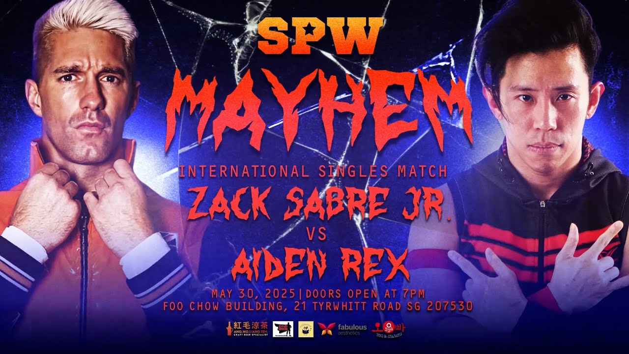 Международный матч мечты: Зак Сэйбр-младший против Эйдена Рекса | SPW Mayhem