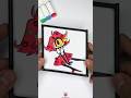 Niffty From Hazbin Hotel Pinball Puzzle Game 🥰❤️🔥 #art #drawing #satisfying #cartoon