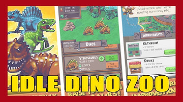 Idle Dino Zoo (Early Access) Gameplay Walkthrough | First 11 Minutes In-Game Experience