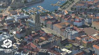 I Completely Transformed My City Center | Cities Skylines 2