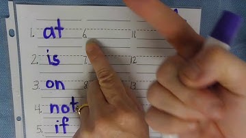 K Reading Mastery  Spelling Lesson 42