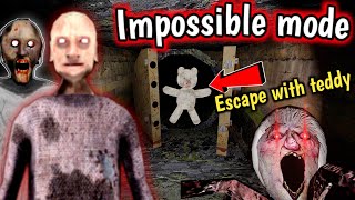 Granny Recaptured - Impossible mode - Escape with Teddy 🧸