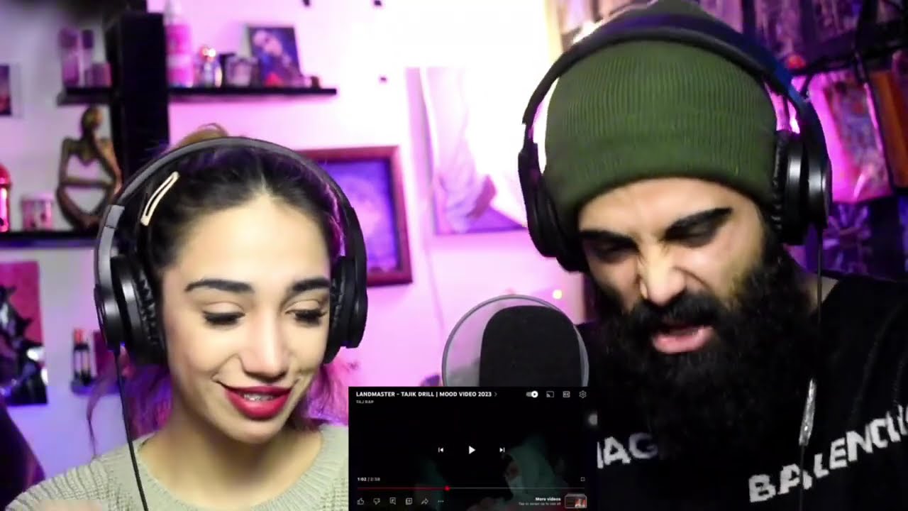 Аввалин такрори мо ба репи точики reaction rap tojik landmaster