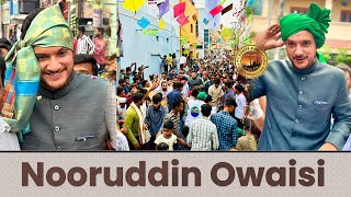 Dr Nooruddin Owaisi campaigned for Barrister Asaduddin Owaisi in Riyasath Nagar, Chandrayangutta.