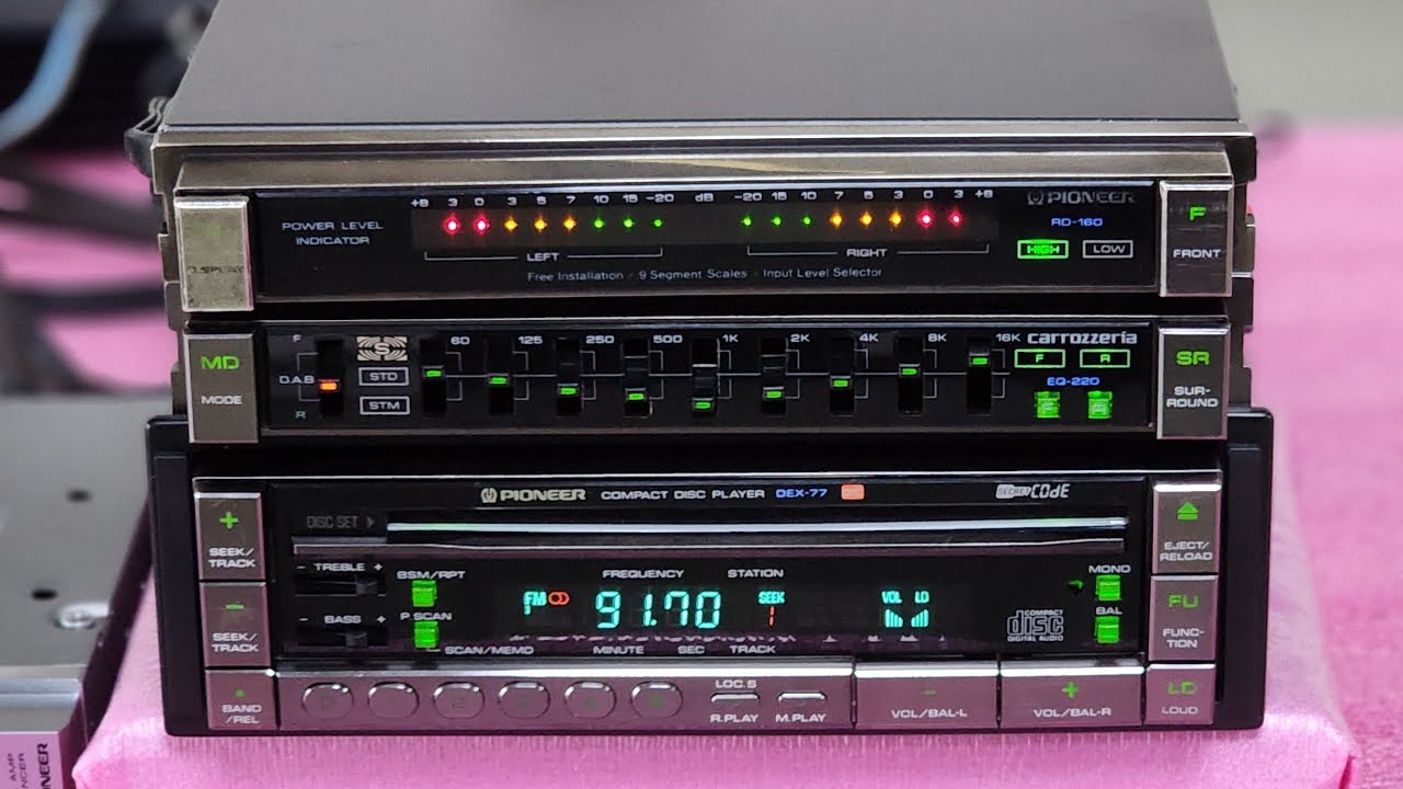 PİONEER DEX-77 GEX-T5 CD-707 RESİTAL VİNTAGE ESKİ SERİ NOSTALJİ