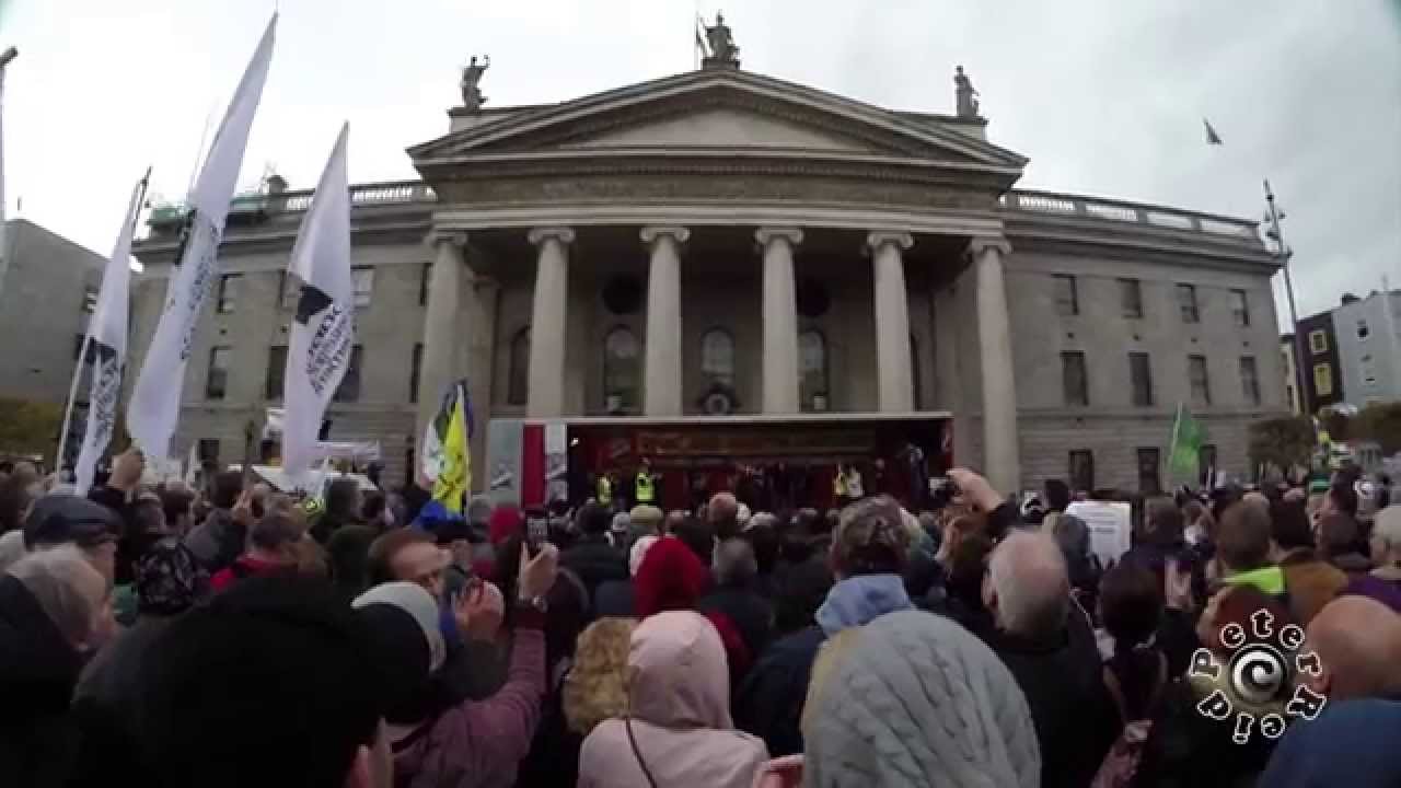 Right2Water Demo - No Way We Won't Pay!