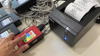 Touch Screen MCU & Printer for Queue Management System ( QMS ) of Klinik Kesihatan Gunung Semanggol
