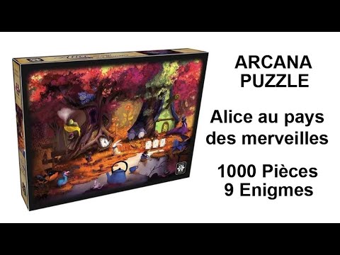Arcana Puzzle 'Der Kleine Rote Käppchen' - 1000 Teile, Mit Versteckten Rätseln, Für Erwachsene