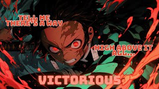 【Nightcore】→ Victorious (Skillet) (Lyrics)