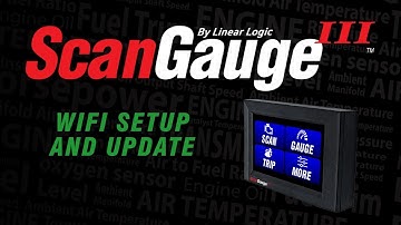 ScanGauge 3 WIFI Setup