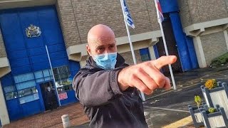 Aggressive HMP Durham Educated By Police