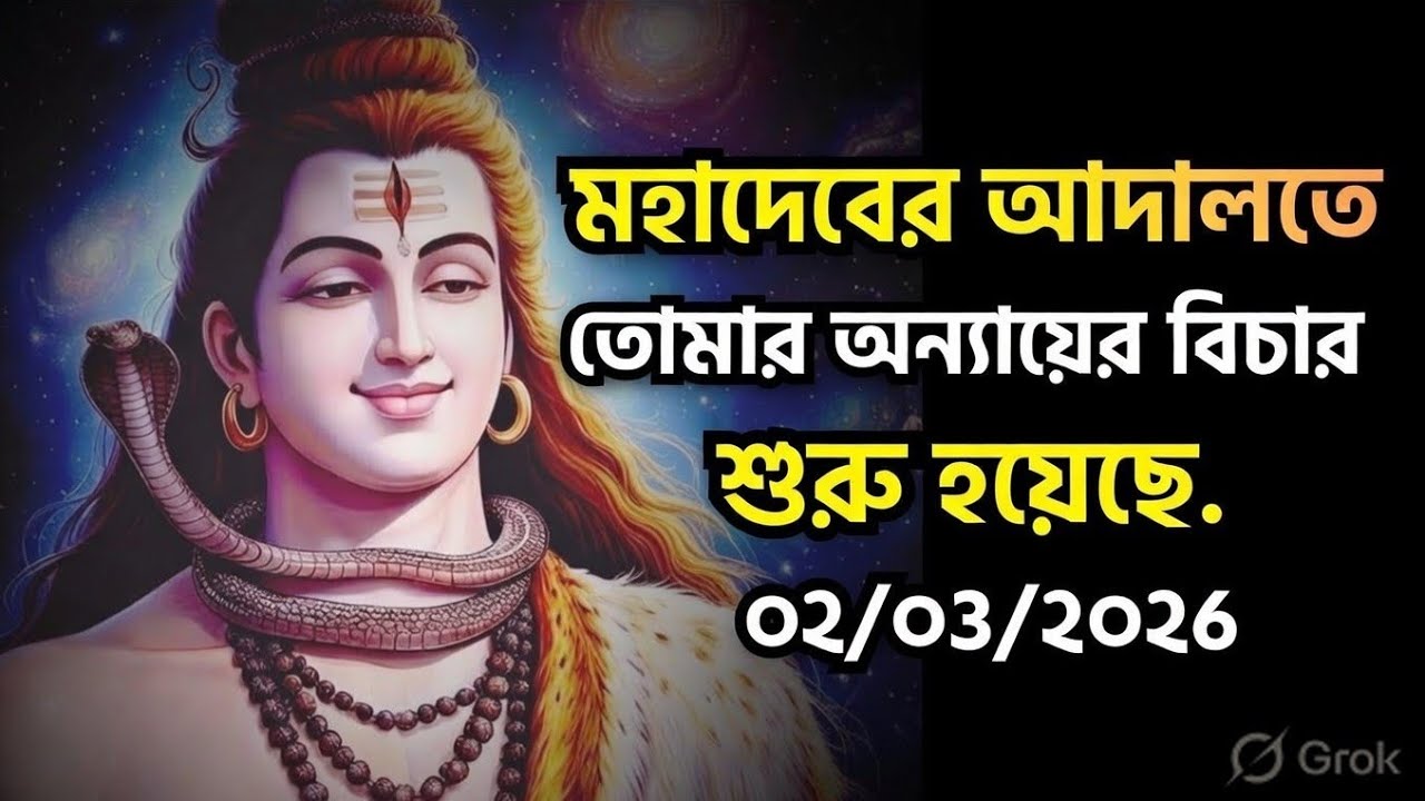 ৮৮৮ 🕉️মহাদেবের আদালতে তোমার অন্যায়ের বিচার শুরু হয়েছে....!#shivshakti