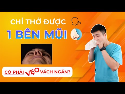 Video CHỈ THỞ ĐƯỢC MỘT BÊN MŨI CÓ PHẢI LÀ VẸO VÁCH NGĂN -... - youtube