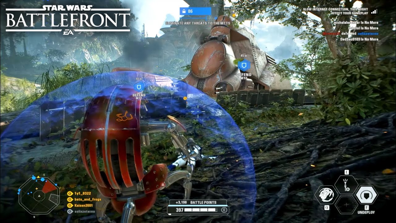 Star Wars Battlefront 2: Galactic Assault Gameplay | kashyyyk - YouTube