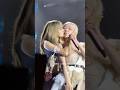 Lisa Kiss Chaeng At Blackpink Deadline Concert Day 2 In LA Sofi Stadium Blackpink Lisa Rosé