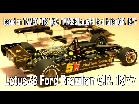 【未組立】TAMEO /LOTUS FORD 91 1/43 #TM2 hqdefault.jpg