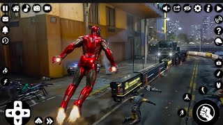 iron Hero 🤩 super super iron Man flight gameplay 🦸 screenshot 5