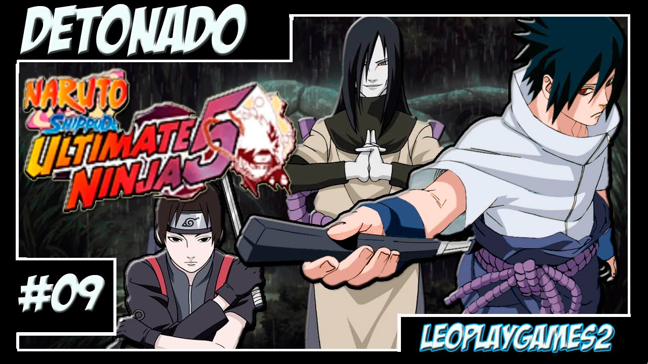 Naruto Shippuden Ultimate Ninja 5 HD Español - [SASUKE UCHIHA