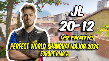 NAVI jL (20/12) vs fnatic (Inferno) @ Perfect World Shanghai Major 2024 Europe RMR A | CS2 POV