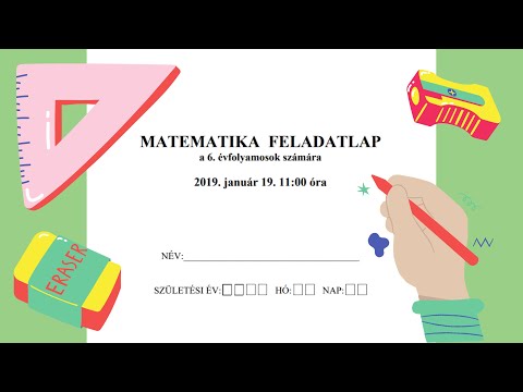 Videó: Hogyan Lehet Megoldani A 6. Osztály Matematikai Példáját